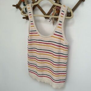 Madewell Striped Sweater Tank